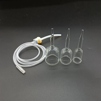 E-Cup Vacuum Suction Breast Enlargement & Body Massage Device, Multi-Function Cupping System for Neck, Back, Butt Lift & Nipple Care