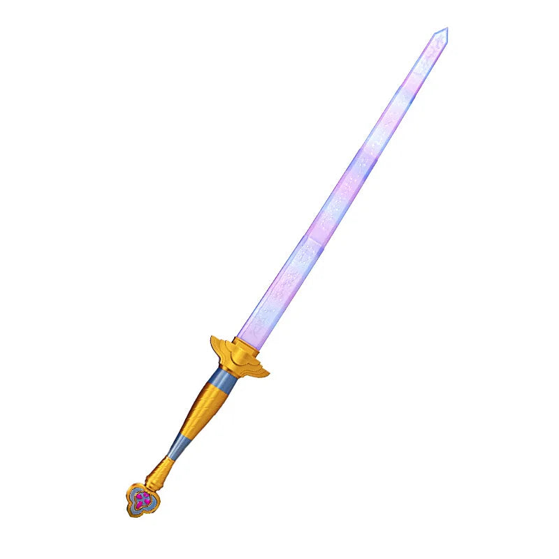 Rumi Demon Hunter Cosplay Long Sword Prop – K-Pop Cartoon Roleplay Costume Accessory