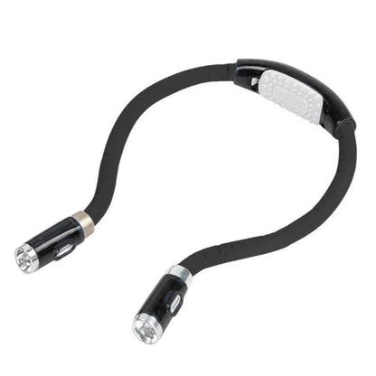 Hands-Free LED Neck Reading Light - Adjustable 360° Flexible Lamp for Reading & Crocheting