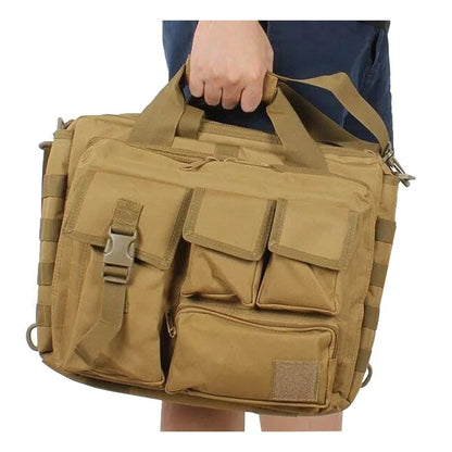 New Tactical Molle Backpack – Nylon Messenger Shoulder Bag, Laptop Briefcase, Outdoor