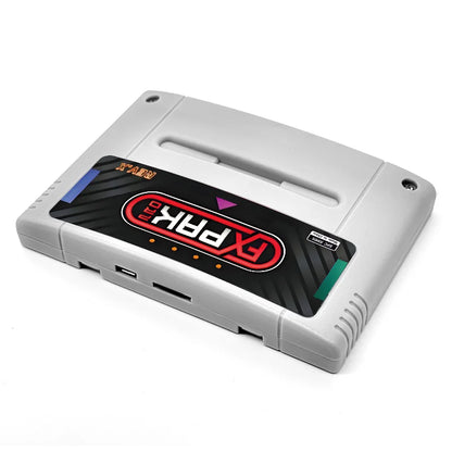 FXPAK Pro SD2 Rev X SNES Game Cartridge – 3000-in-1 16-Bit Retro Console Card for JP/EU/US with SA1 & DSP RPG Support