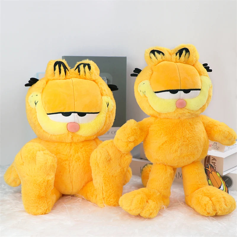 Original Garfield Family Plush Toys — Kawaii Soft Stuffed Garfield & Odie Dolls for Kids