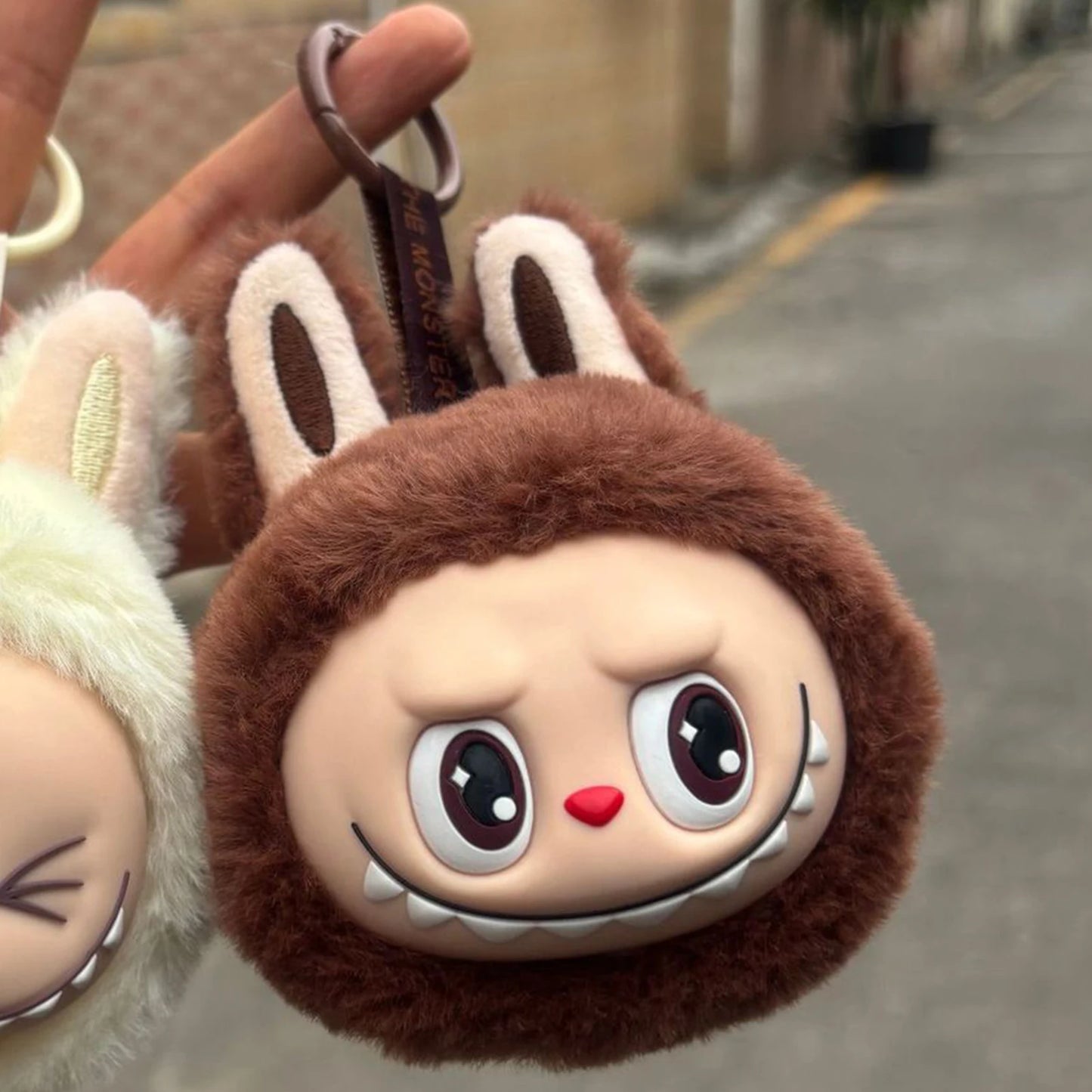 Labubu 2nd Gen Multi-Color Cute Doll Head Plush Toy — Backpack Pendant Keychain Anime Gift Box