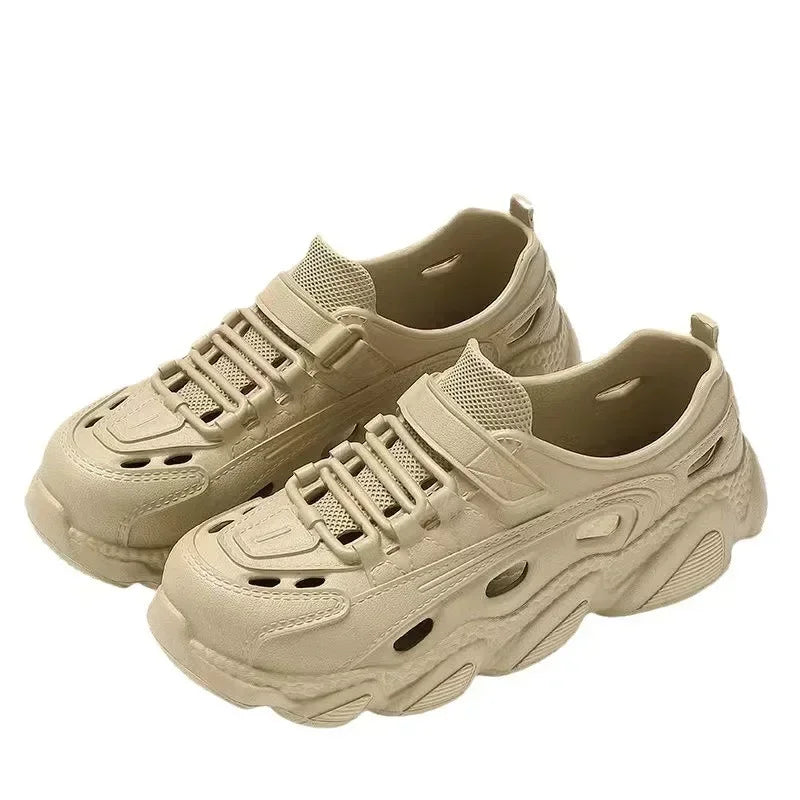 Unisex EVA Non-Slip Outdoor Clogs – Thick Sole Breathable Fishing & Beach Sandals for Men and Women