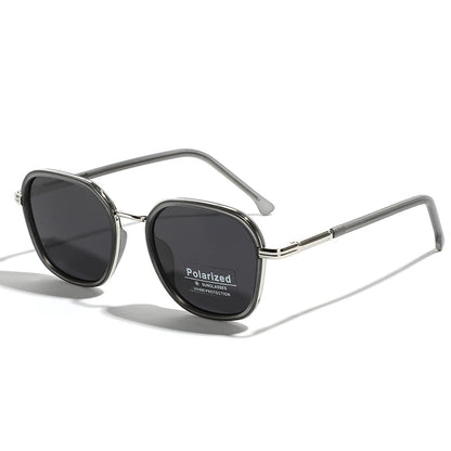 OVZA TR90 Polarized Sunglasses – Fashion Square Frame Driving Glasses for Men & Women S2074