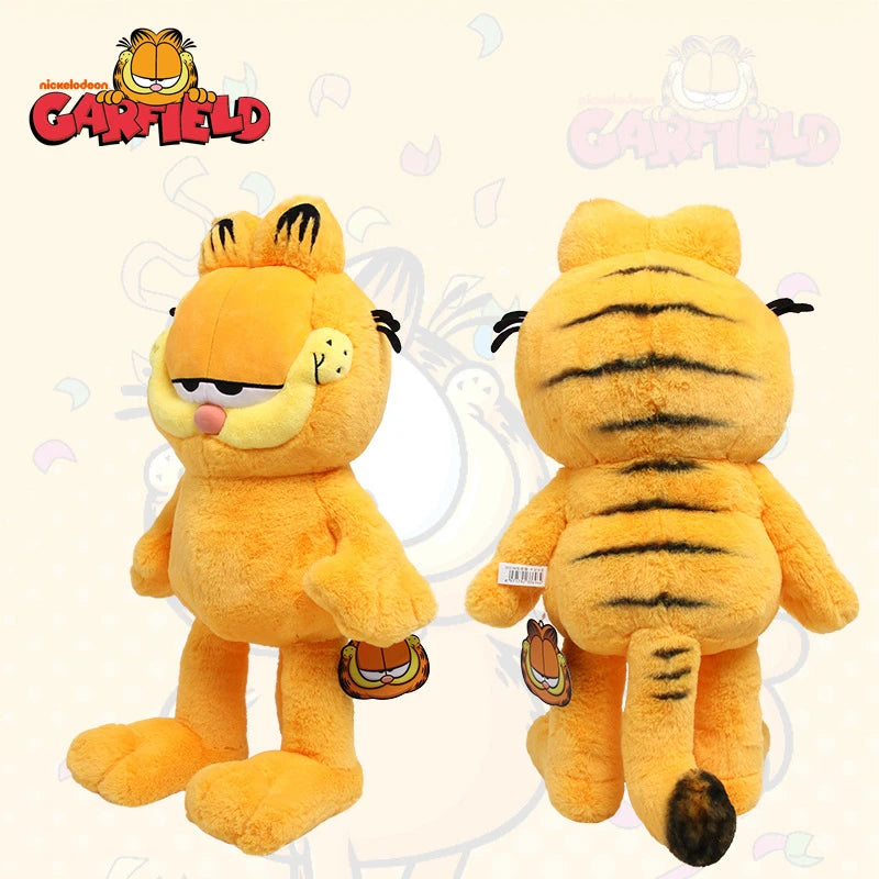 Original Garfield Family Plush Toys — Kawaii Soft Stuffed Garfield & Odie Dolls for Kids