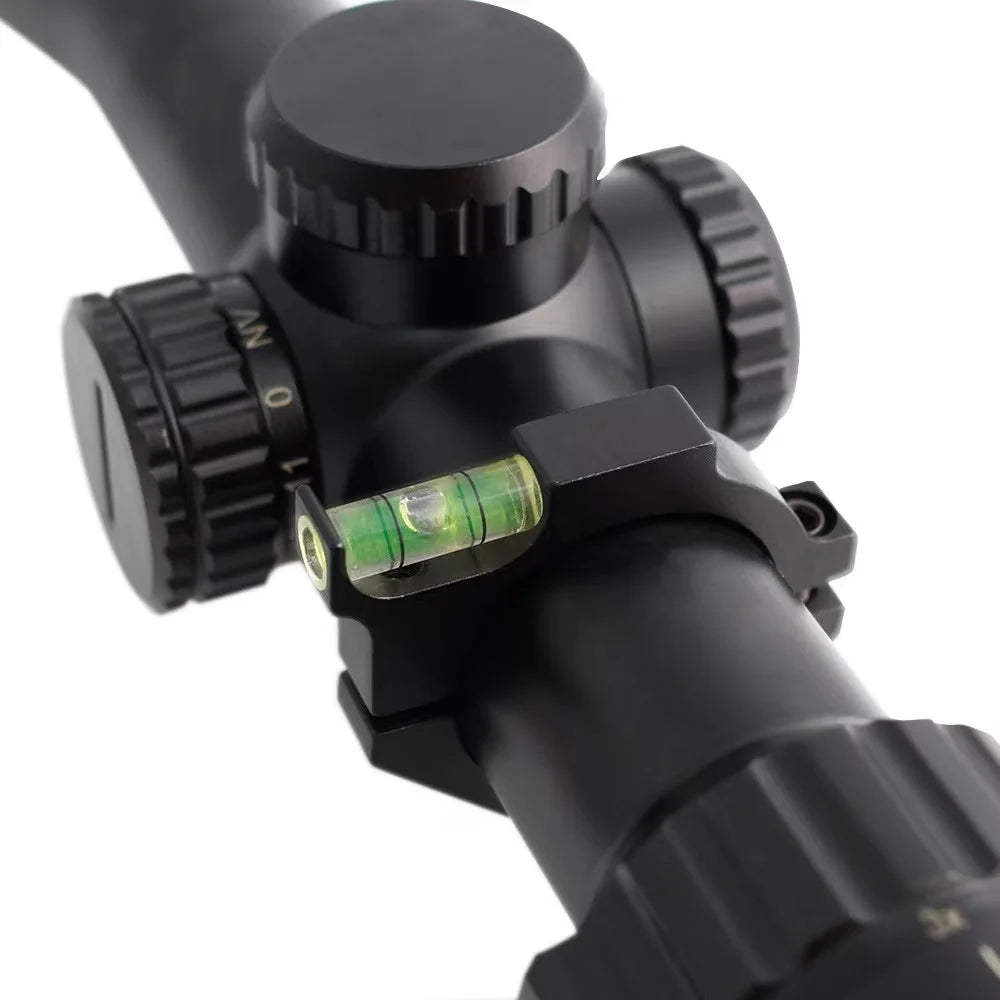 Alloy Rifle Scope Laser Bubble Spirit Level – Level Gauge Ring Mount Holder for 25.4mm, 30mm, 35mm Scope Tubes