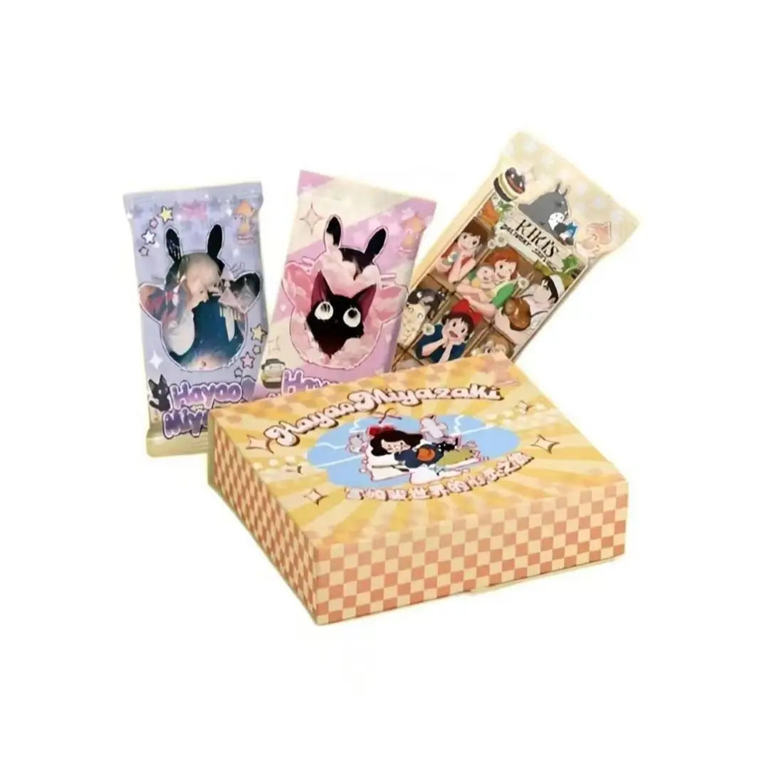 2026 Miyazaki Hayao Series Trading Card Booster Box – Complete Anime Card Set for Kids, Tabletop Hobby & Birthday Gift Collection