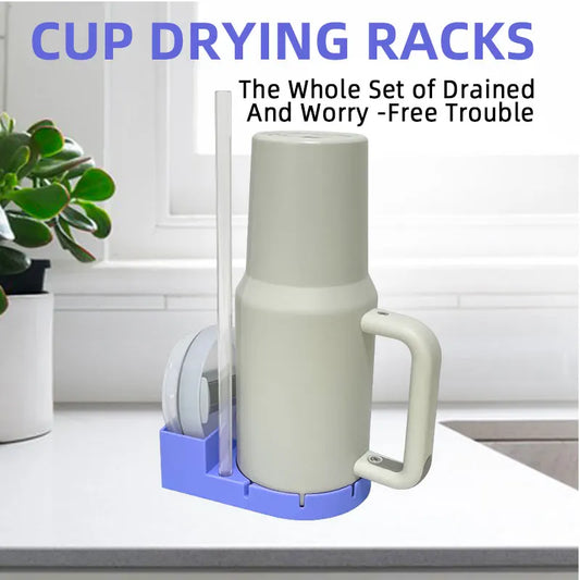 High-Quality Tumbler Drying Rack – Cup Drying Station and Water Cup Holder for Cleaning and Storage