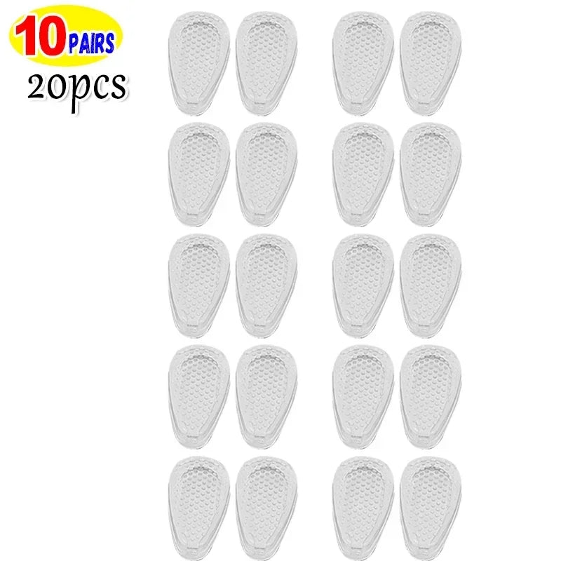 Silicone Glasses Nose Pads – Soft Non-Slip Transparent Air Cushion, Self-Adhesive Eyewear Accessory