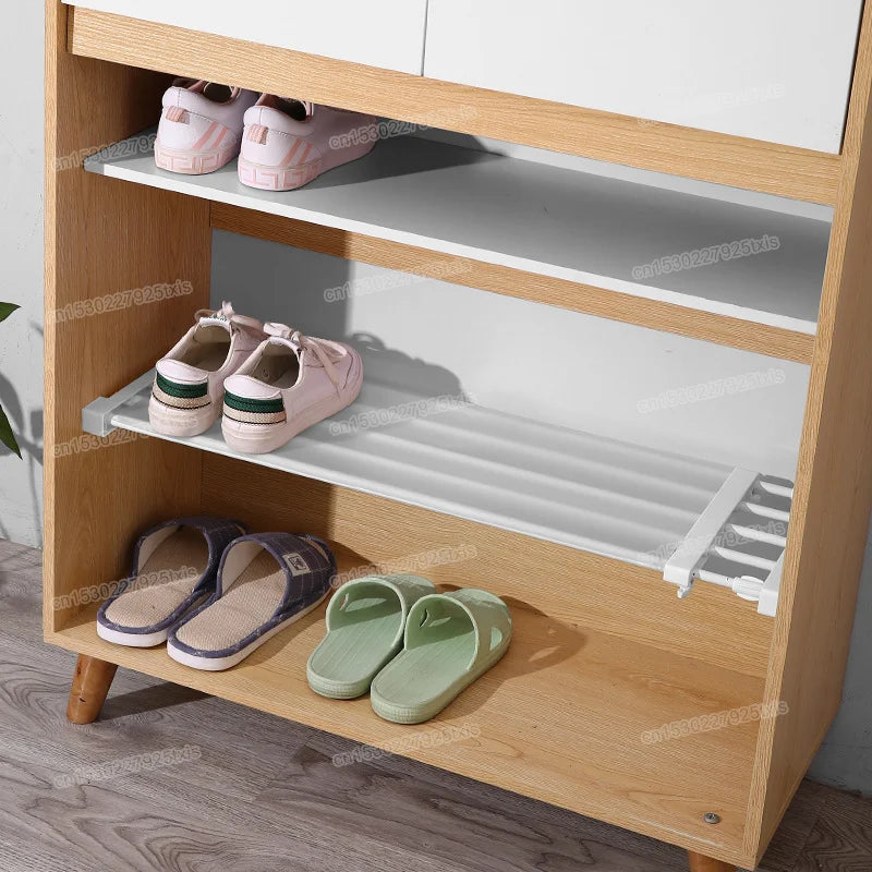 Adjustable Wardrobe Storage Shelf | Space-Saving Wall-Mounted Organizer for Kitchen and Bathroom | Home Storage Rack