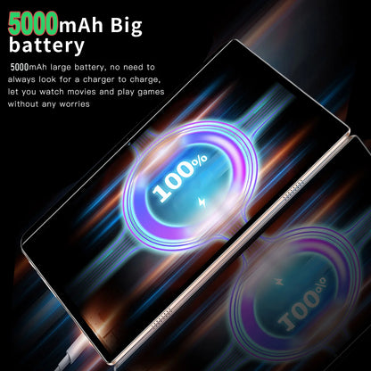 10.1" Android 13 Tablet – Octa-Core, Dual SIM 3G Call, Dual Cameras, 4GB RAM 64GB ROM, WiFi, Google Play