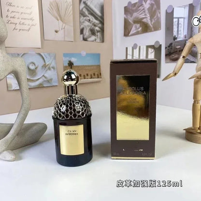 125ml Women's Rose & Sandalwood Perfume — Long-Lasting Floral Fragrance with Leather Notes, Pheromone Cologne for Men