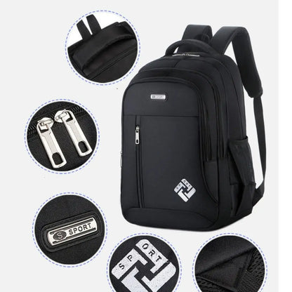 Men's Multifunctional Business Backpack – Waterproof Laptop Bag with Casual Style