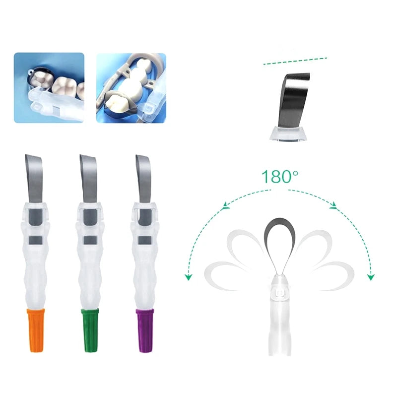 Preformed Dental Matrix Bands – Adjustable Sectional Matrix System for Crowns