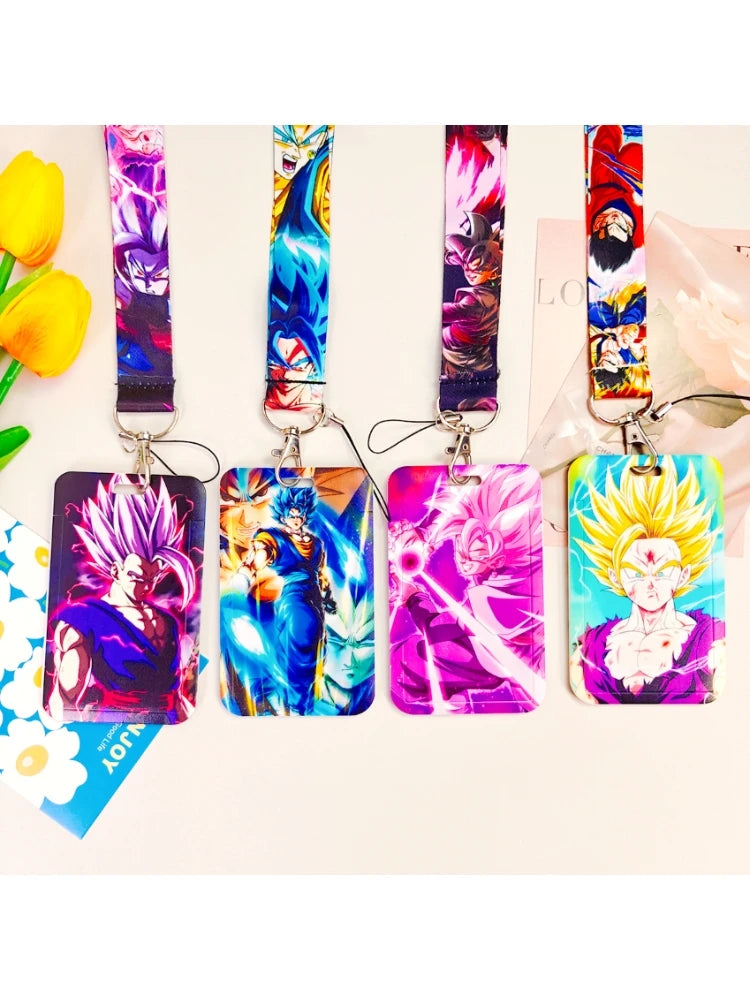 Dragon Ball Anime Lanyard – Credential Holder for Key, Card, Badge & Gym Keychain Accessories Gift