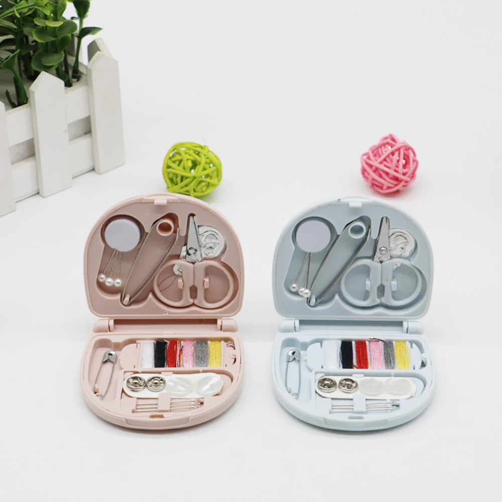 Mini Portable DIY Sewing Box – Travel & Home Sewing Kit