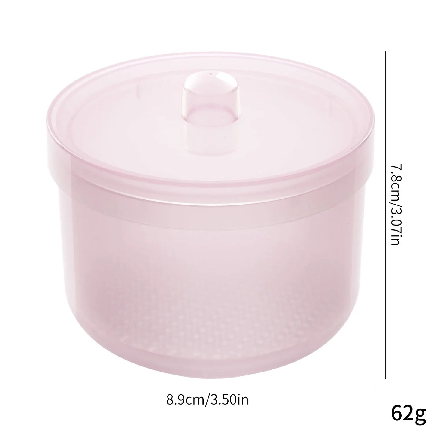 Nail Drill Bit Cleaning Box - Double-Layer Filtration Disinfection & Manicure Storage Case