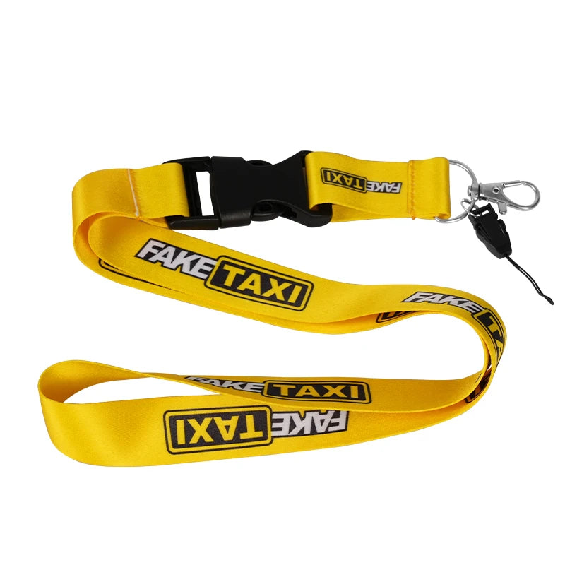 JDM Style Neck Lanyard Keychain – ID Card, Phone & Key Holder for Auto & Motorcycle