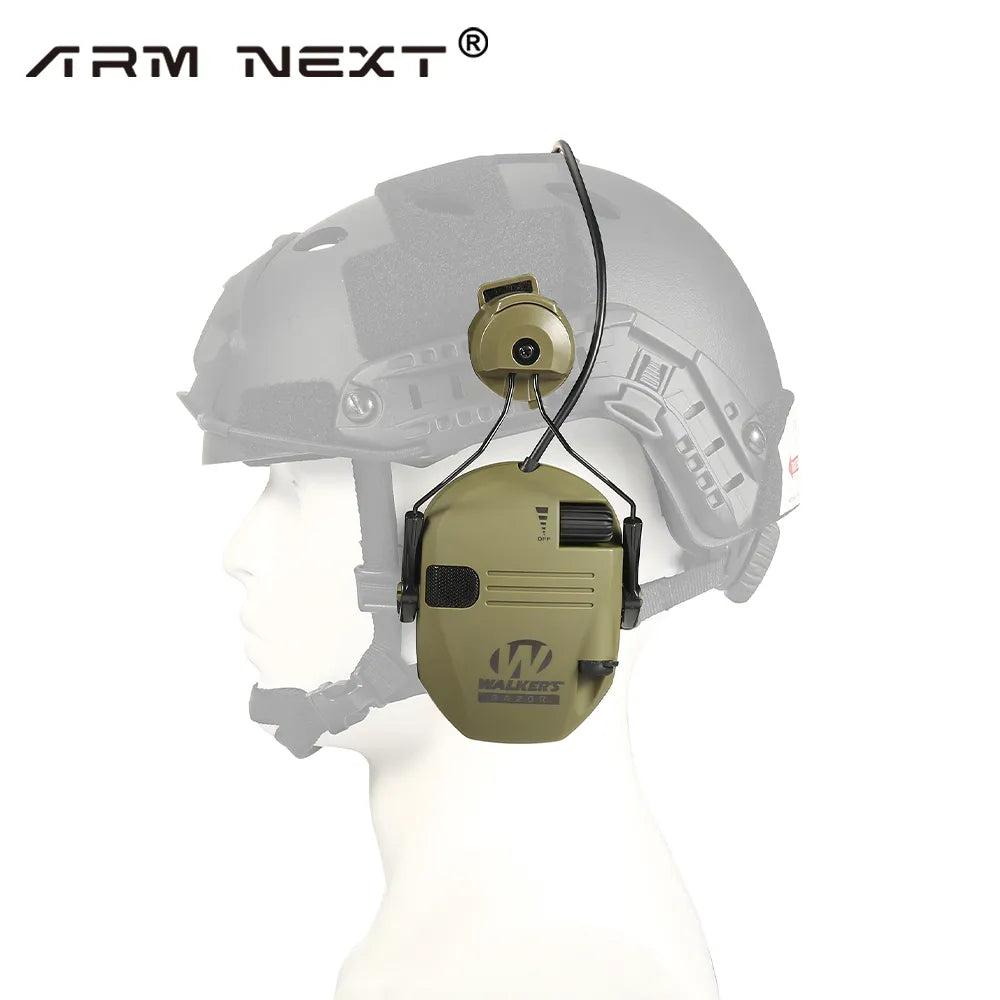 New Generation Tactical Electronic Shooting Earmuff Helmet - NRR23dB Anti-Noise Headphone
