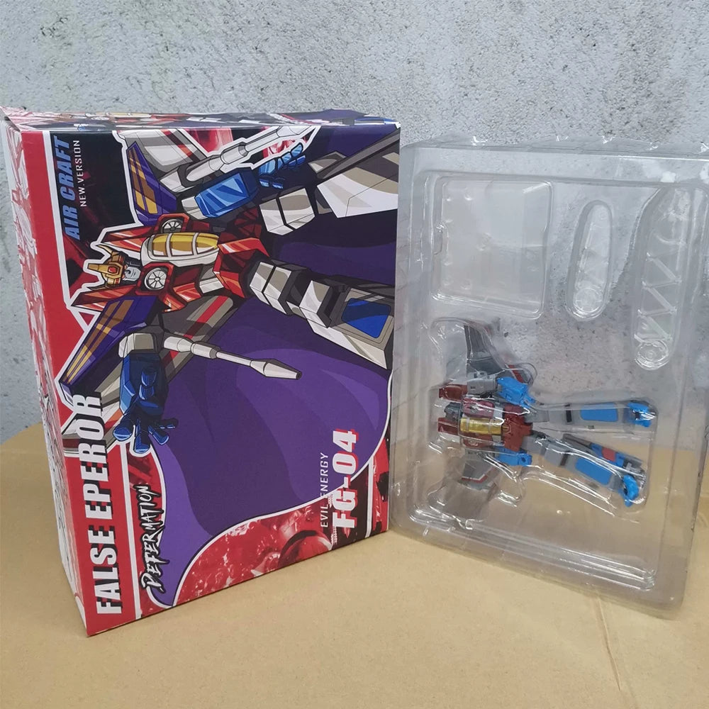 JINBAO FG0103 FG04 Starscream Skywarp Thundercracker F-15 Deformation Robot Action Figure Model – Anime Transformer Toy Set