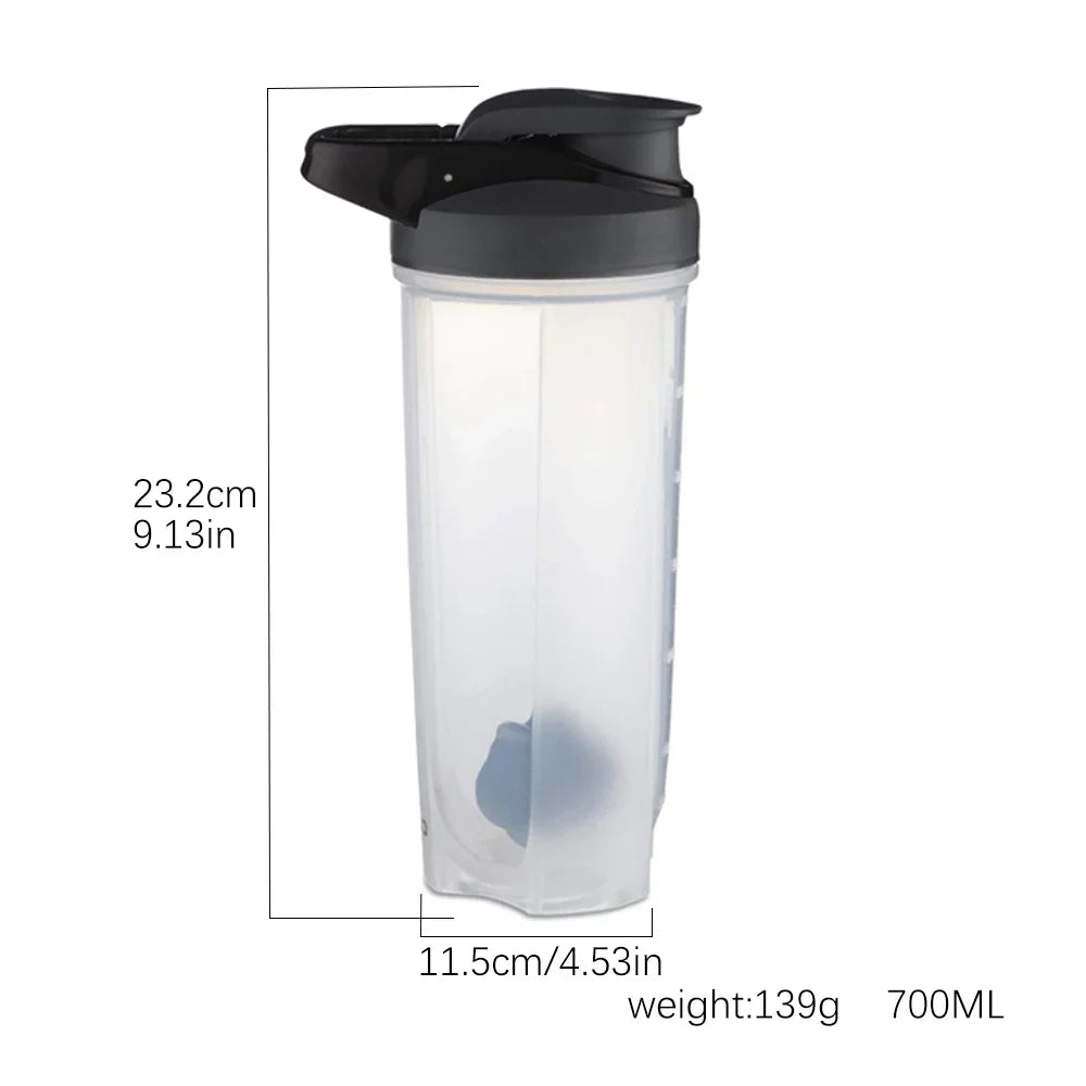28oz Protein Shaker Bottle with Whisk Ball – Leakproof Travel Blender Cup with Handle for Fitness, Gym & Protein Smoothies