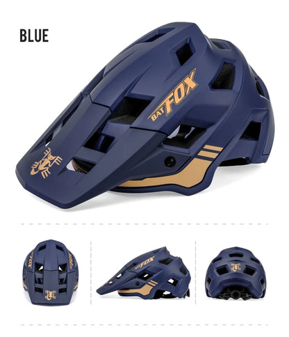 BATFOX Men's Cycling Helmet – MTB Mountain Bike Racing Helmet, Speedframe Casco para Bicycle