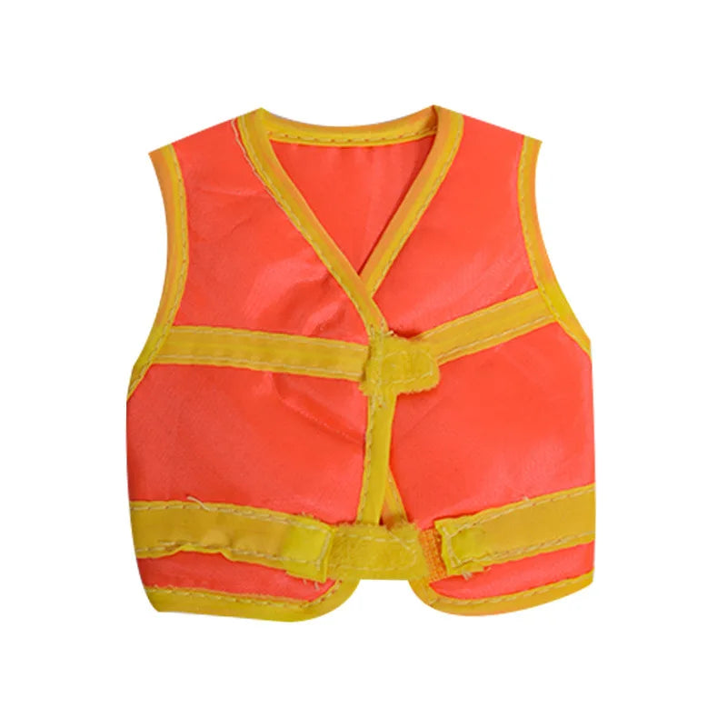 Labubu Doll Clothing – 15-17CM V1-V3 BJD Hard Hat & Work Outfit Accessories, Fashion Replacement Suit