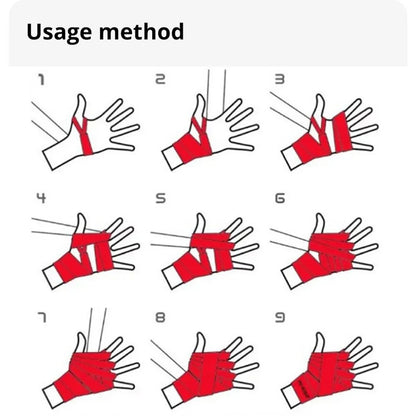 3M/5M Cotton Boxing Bandage - Muay Thai Wrist Wraps for Combat, Kickboxing, Training & Competition Protection