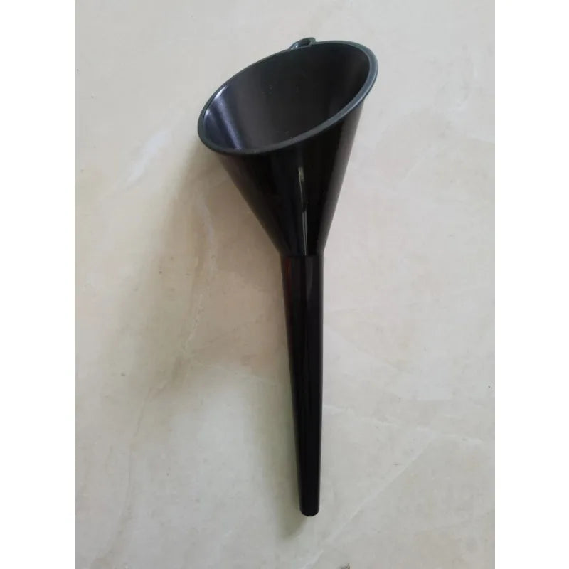 Car Long Stem Oil Funnel – Anti-Splash Plastic Fuel Filling Tool for Car & Motorcycle Refueling Auto Accessories