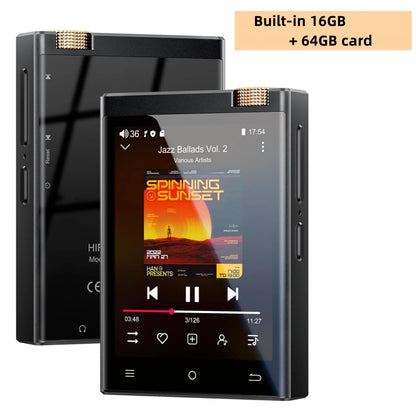Oilsky Hi-Fi MP3 Player - Lossless DSD High Resolution Audio Player with Bluetooth, WiFi & Expandable Storage