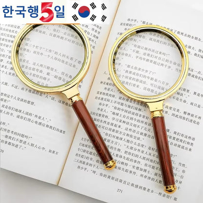Handheld High-Definition Magnifying Glass – Portable Reading Loupe for Kids, Seniors & Everyday Detail Viewing