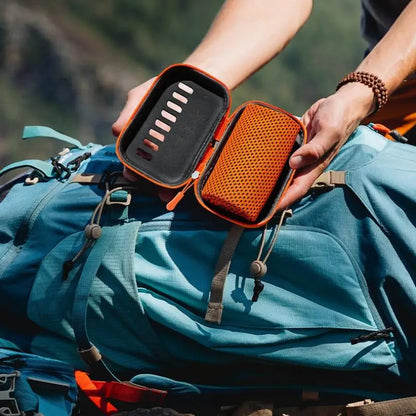 Cooling Towel with EVA Case - Quick-Dry Portable Sports Towel for Camping, Hiking, Gym & Yoga