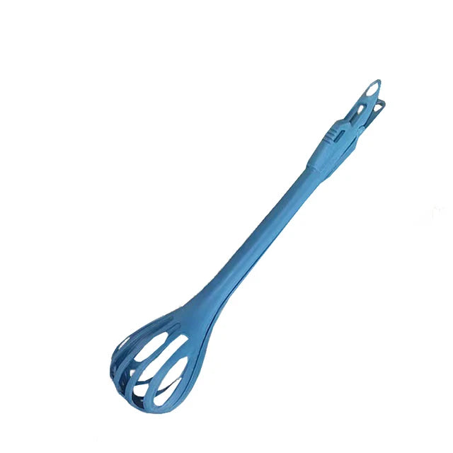 Multifunctional Kitchen Tool Set – Manual Egg Beater, Whisk, Milk Mixer, Pasta Tongs & Food Clips for Baking and Cooking