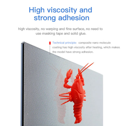 Creality Ender 3 Tempered Glass Bed — Upgraded 3D Printer Build Surface 235x235x4mm for Ender 3/3 Pro/3 V2