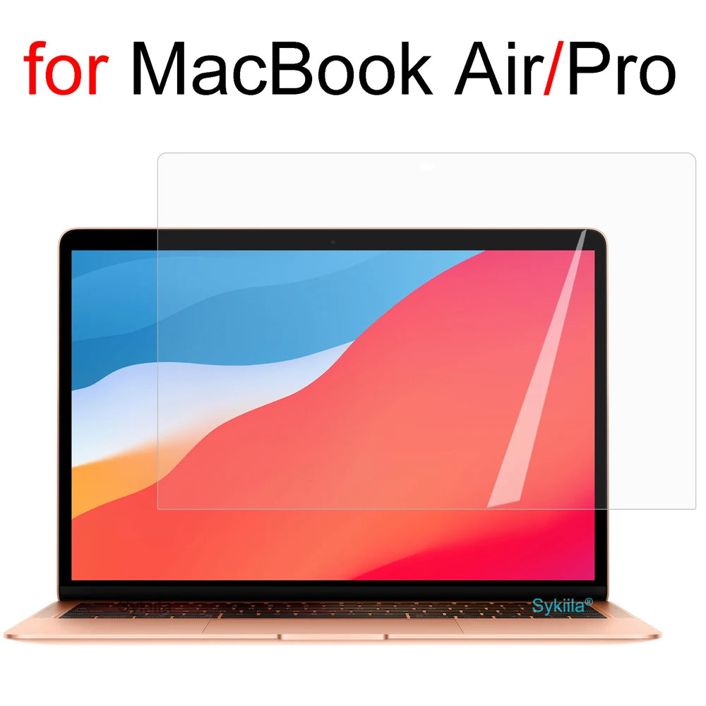HD Soft Screen Protector for MacBook — Fits Air 13/15 & Pro 13/14/15/16 (M1–M5, Models A3113/A3434/A3421/A3420)