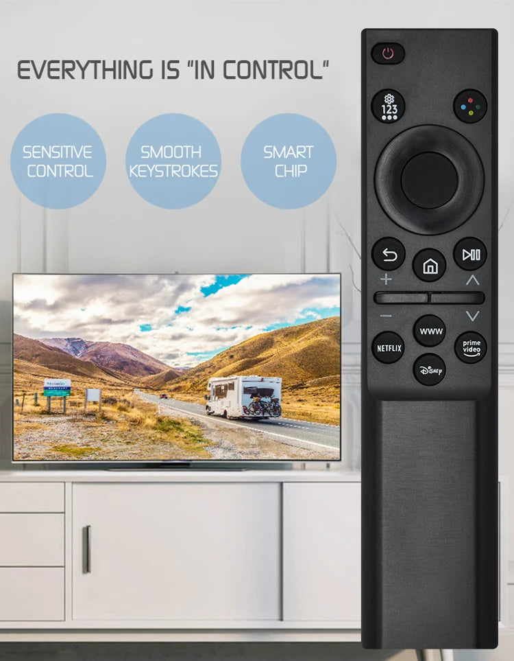BN59-01388 Universal Smart TV Remote for Samsung LED LCD, Compatible with All Smart TVs, Netflix & Prime Video Buttons