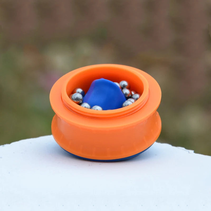 3-Color Latex Slingshot Cup - High Elasticity Outdoor Shooting Toy for Hunting, Camping & Stress Relief