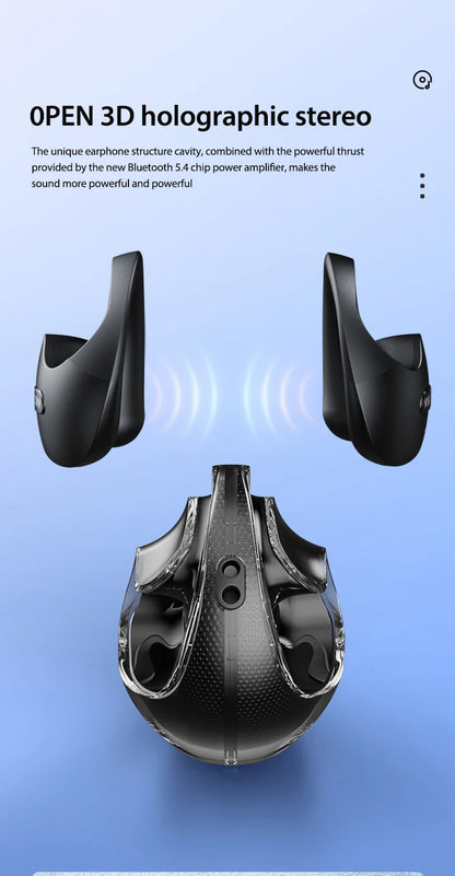 MINISO X15Pro Translator Bluetooth Earphones — Wireless Headset for Travel & Office, 5.4 AI Translation, ASMR App Compatible