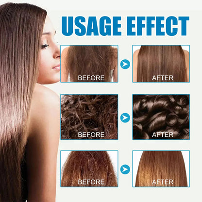 Magic Hair Vitamin Capsules with Keratin Oil – Fast Restore for Soft, Smooth, Shiny Hair & Deep Moisturizing Frizzy Scalp Care