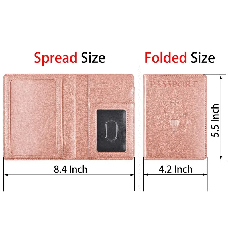 Leather Car Registration & Insurance Holder – Men's Driving License Cover, Auto Documents & Credit Card Storage Bag