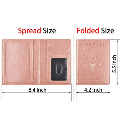 Leather Car Registration & Insurance Holder – Men's Driving License Cover, Auto Documents & Credit Card Storage Bag