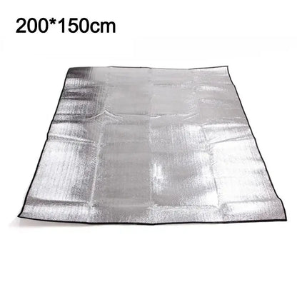 Thermal Camping Sleeping Mat - Ultralight Waterproof Insulated Foam Foil Pad for Outdoor Hiking & Tents