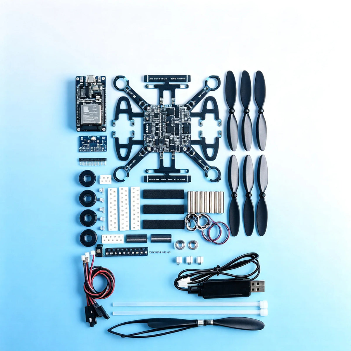 Xinwei E1 Open-Source Mini Drone Kit - ESP32 DIY Self-Assembly Quadcopter Multirotor Parts Pack