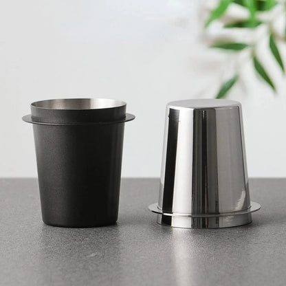 Stainless Steel Coffee Dosing Cup - Wear-Resistant Sniffing Mug for Espresso Machines, Available in 51mm, 53mm, 58mm