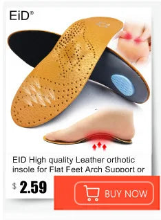 EiD Magnetic Therapy Foot Insoles – Soft Acupressure Sports Cushion for Men & Women
