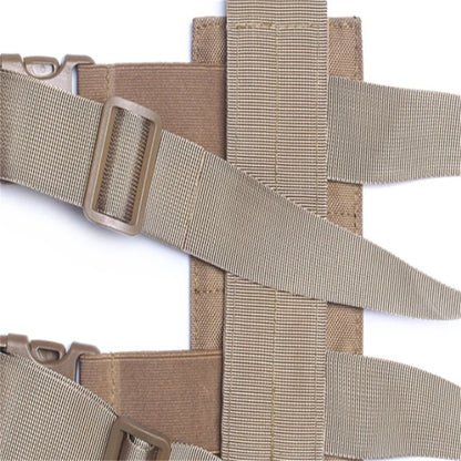Universal Drop Leg Holster - MOLLE Thigh Platform for Hunting & Paintball with Adjustable Straps
