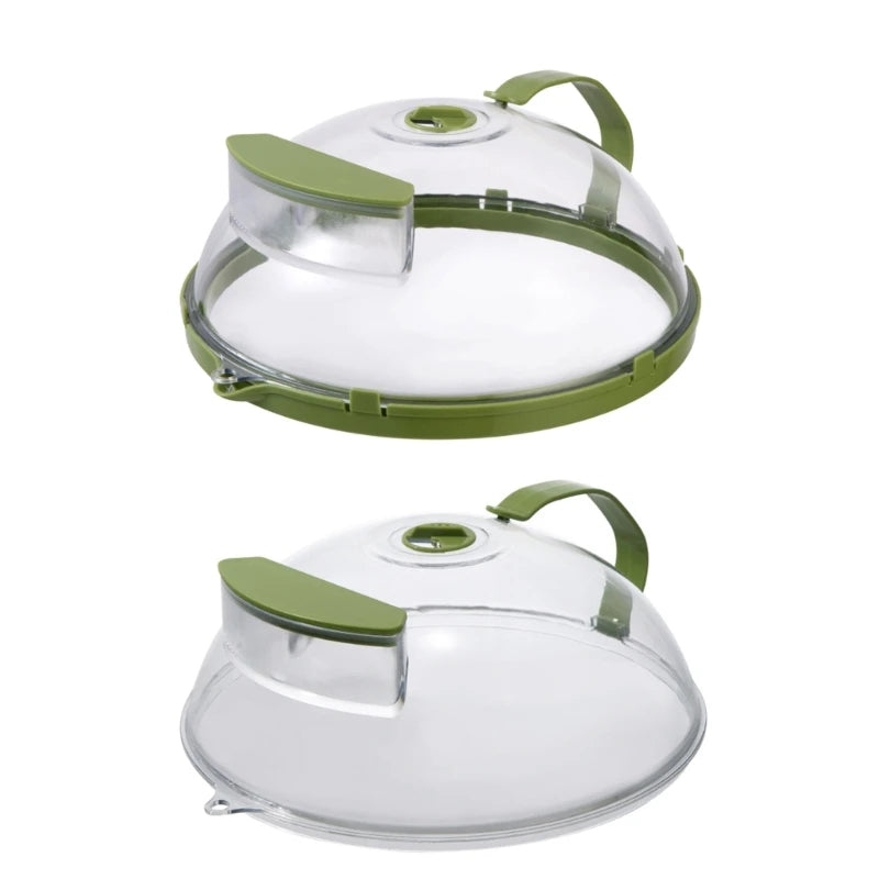 Multipurpose Microwave Plate Cover with Water Storage - Anti-Splatter Oven Guard Lid, Dishwasher Safe