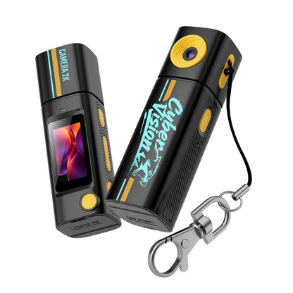 Lenovo G10 Mini Thumb Camera - 2K HD Wide-Angle Student Action Camera in Dopamine Colorway