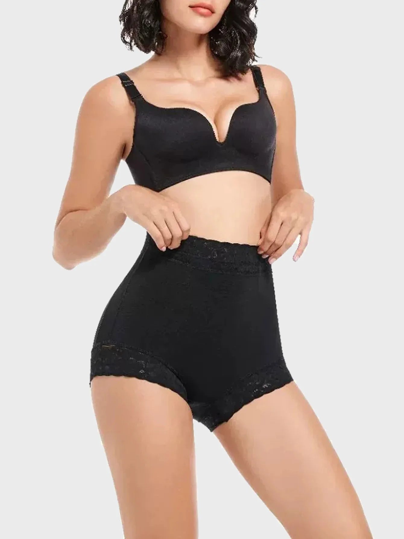 Colombian Fajas Tummy Control Shapewear – High Waist Butt Lifter Body Shaper for Women, Slimming Girdle and Flat Belly Waist Trainer